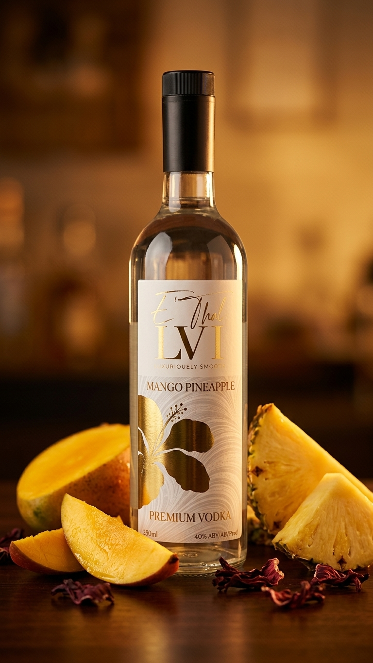 Ethal Vodka — Exotic Tropical and Mango Pineapple flavors by Vanessa Braxton