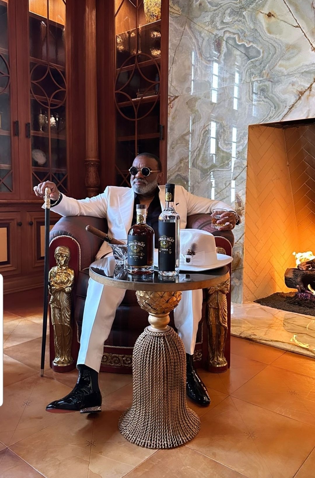 Ron Isley spirits collaboration